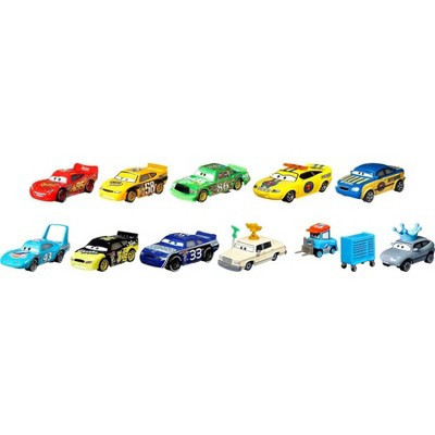 Cars Disney and Pixar Diecast 1:55 Scale Vehicles 11 Piece Piston Cup Race Themed with Lightning McQueen | Target