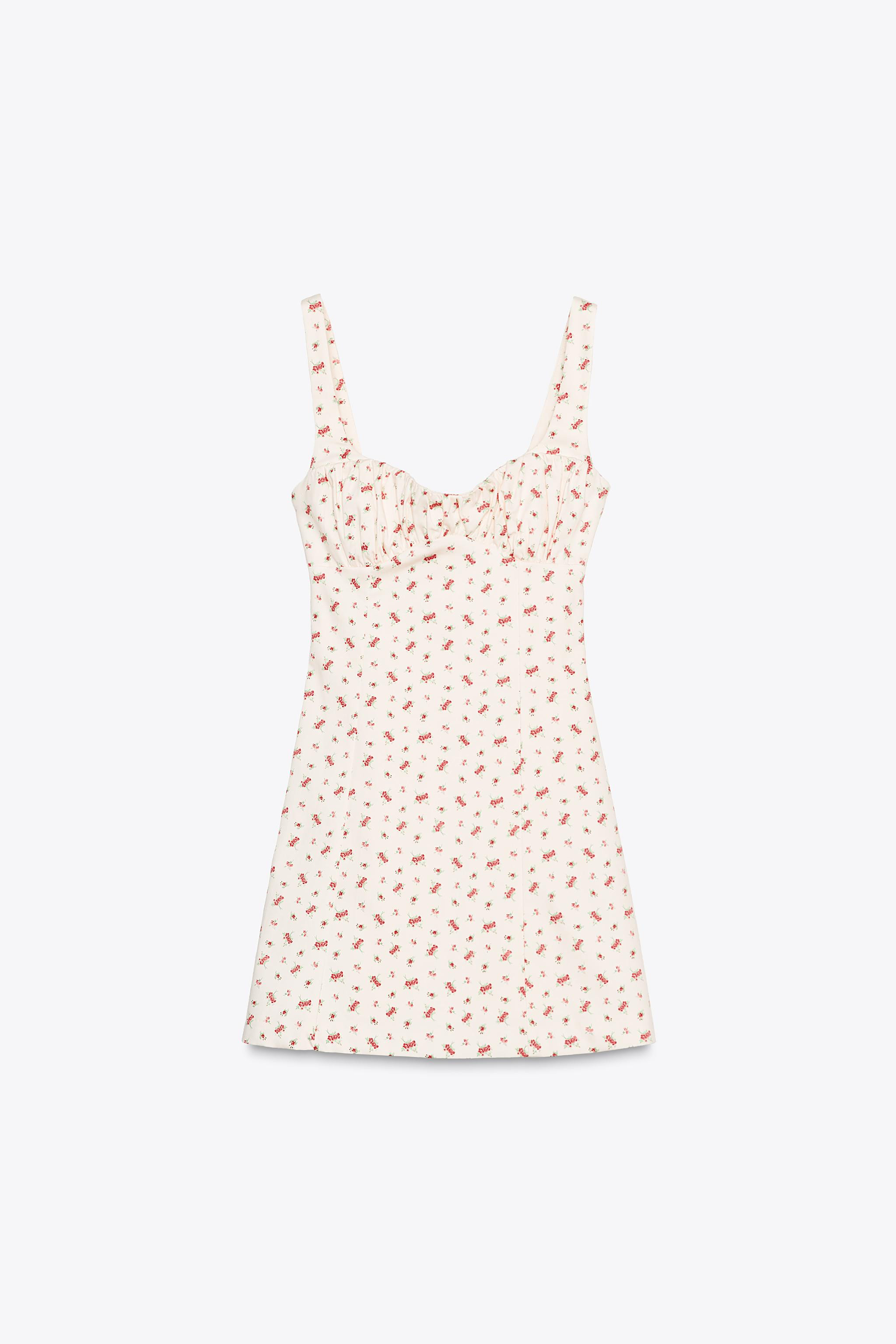 FLORAL MINI DRESS | Zara US