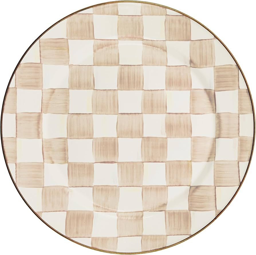 MACKENZIE-CHILDS Enamel Charger Plate, Charger Decoration Plate for Dinner Plates or Home Decor, ... | Amazon (US)