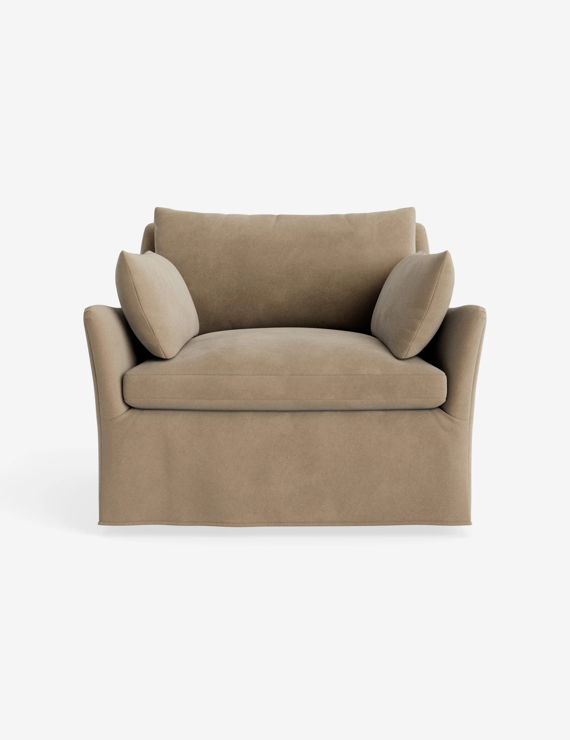 Portola Luxe Depth Slipcover Chair | Lulu and Georgia 