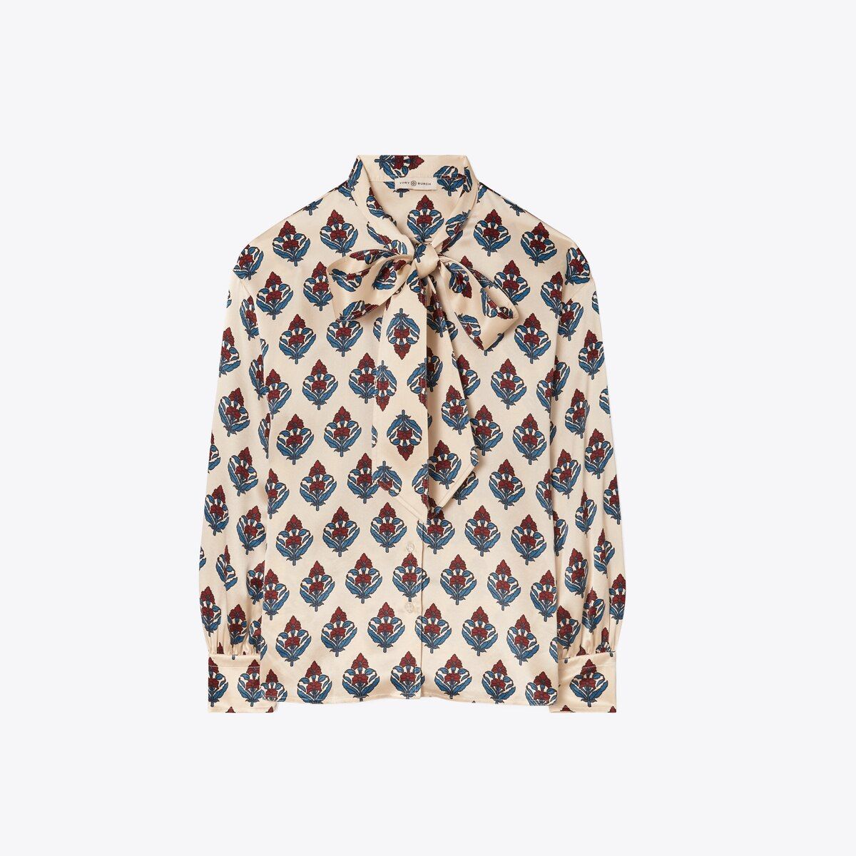 Printed Bow Blouse | Tory Burch (US)
