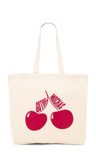 Gothicmochas Cherry Bomb Tote in Cream. | Revolve Clothing (Global)