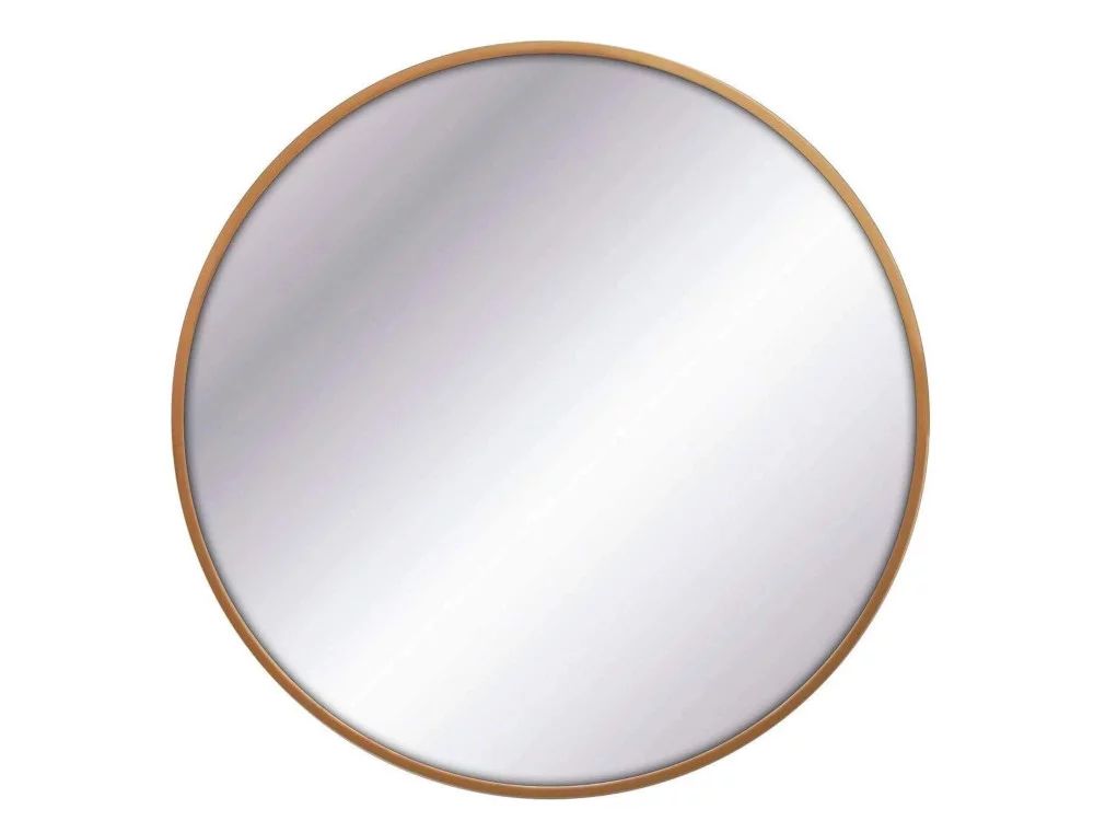 Project 62 Round 32" Decorative Wall Mirror w/Metal Frame - Brass | Walmart (US)