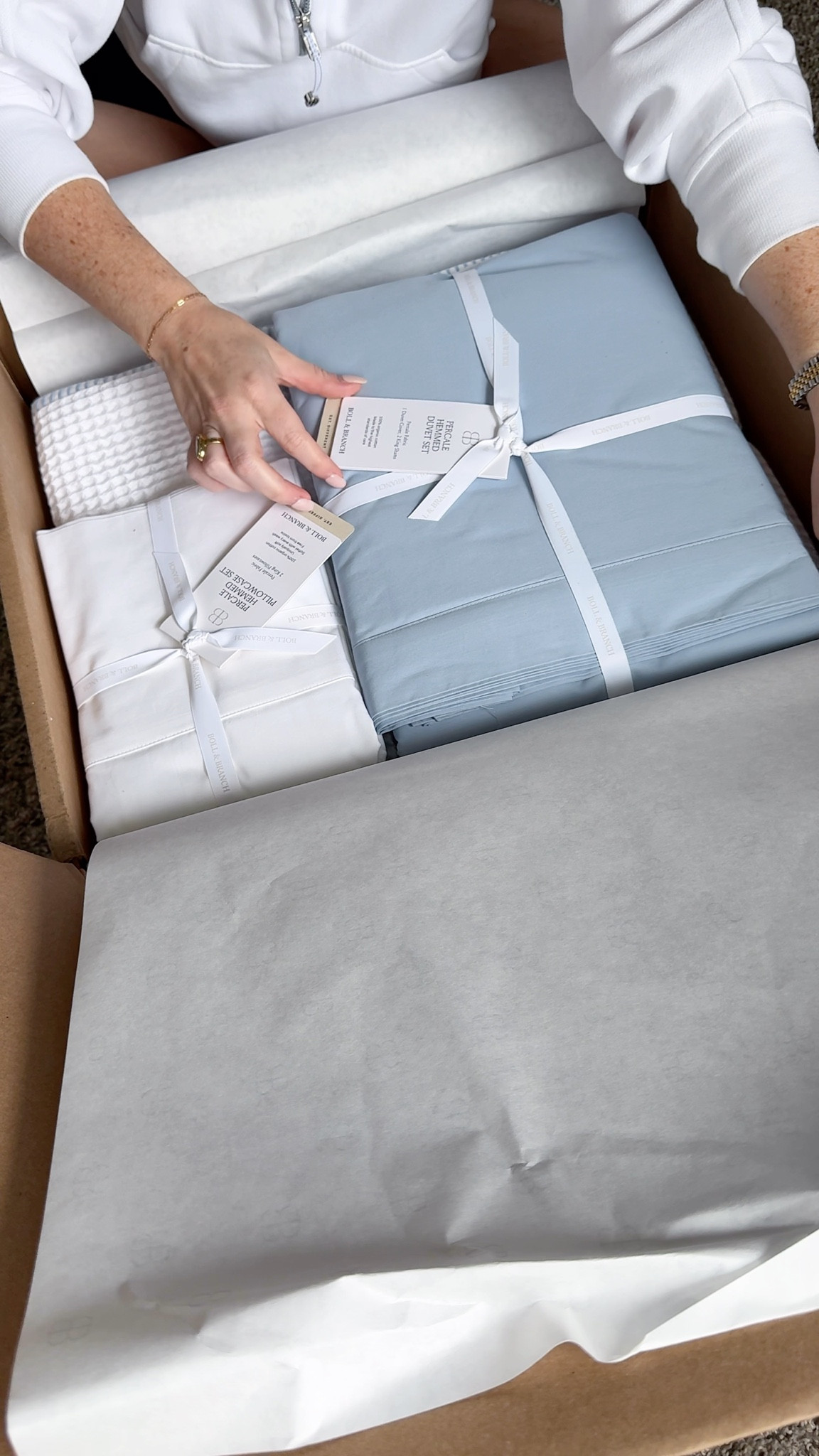 Took advantage of the Boll & Branch Labor Day Weekend sale to replace our bedding! 

I can’t get over this hydrangea color with the complimenting bed blanket and I’m so excited to try these cooling percale sheets! 🩵🤍

Linked the bundle we purchased as well as each individual piece. I also linked everyone’s favorite - the Signature Hemmed Sheet set for the softest sheets ever!

#LTKHome #LTKSaleAlert