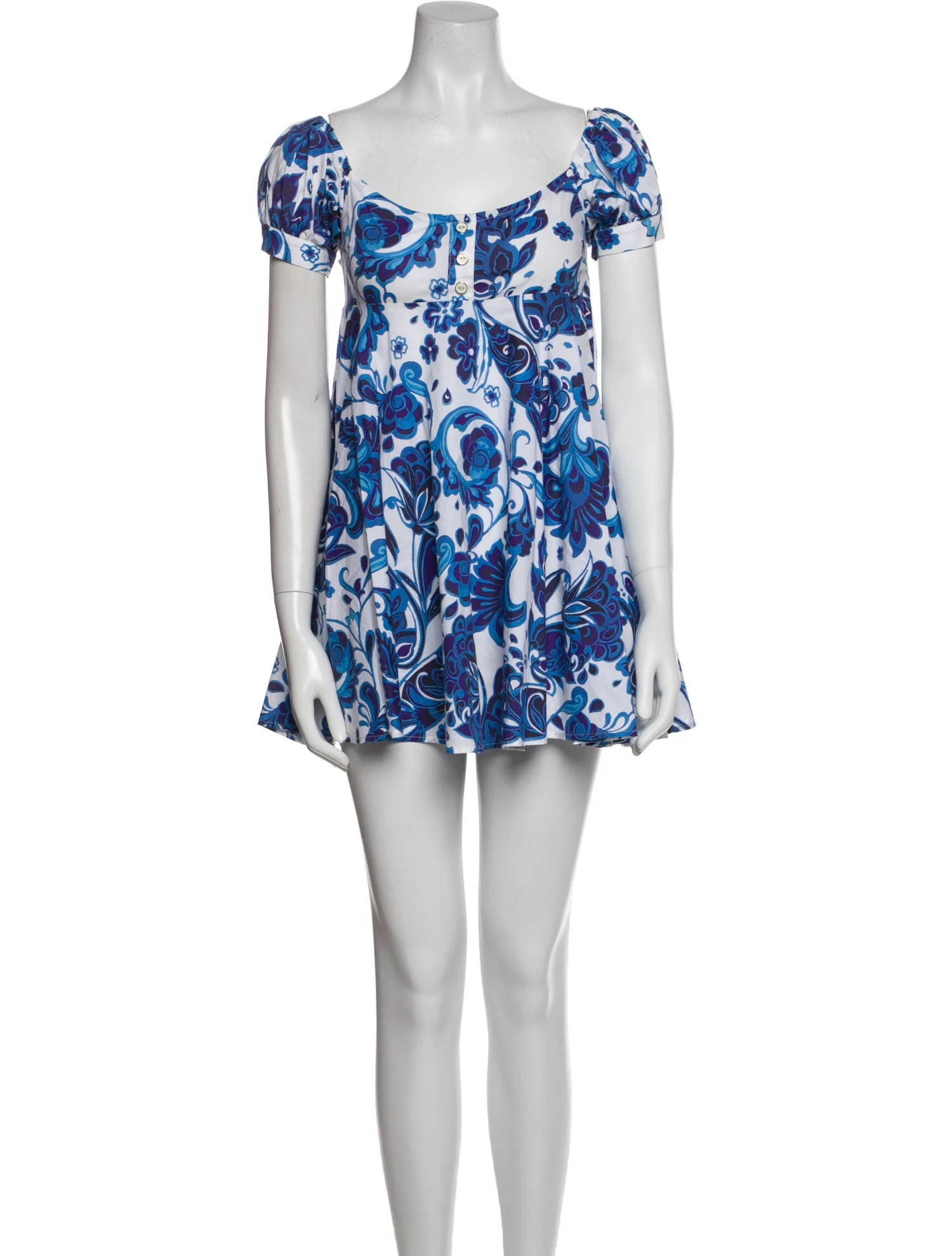 Floral Print Mini Dress | The RealReal