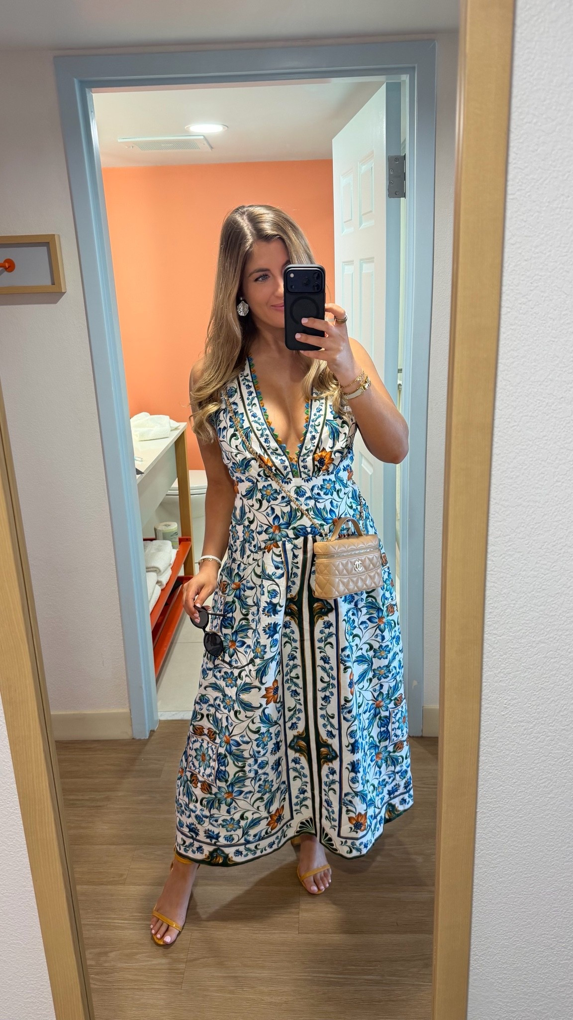 Rehearsal Dinner/Summer Linen Dress - fun & colorful maxi dress for summer. I wore this to a rehearsal dinner at the beach but can be used for multiple occasions. I’m wearing a size Medium

#LTKdayinmylife #LTKSeasonal #LTKTravel