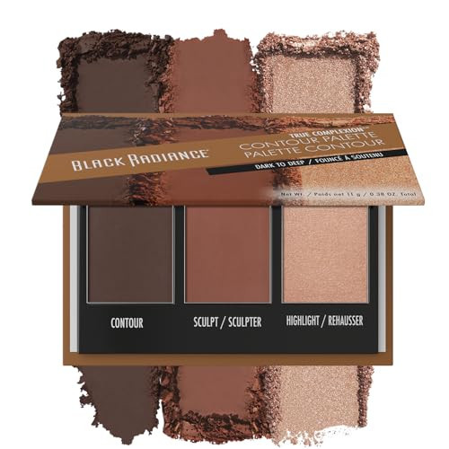 Black Radiance True Complexion Contour Palette, Dark To Deep | Amazon (US)