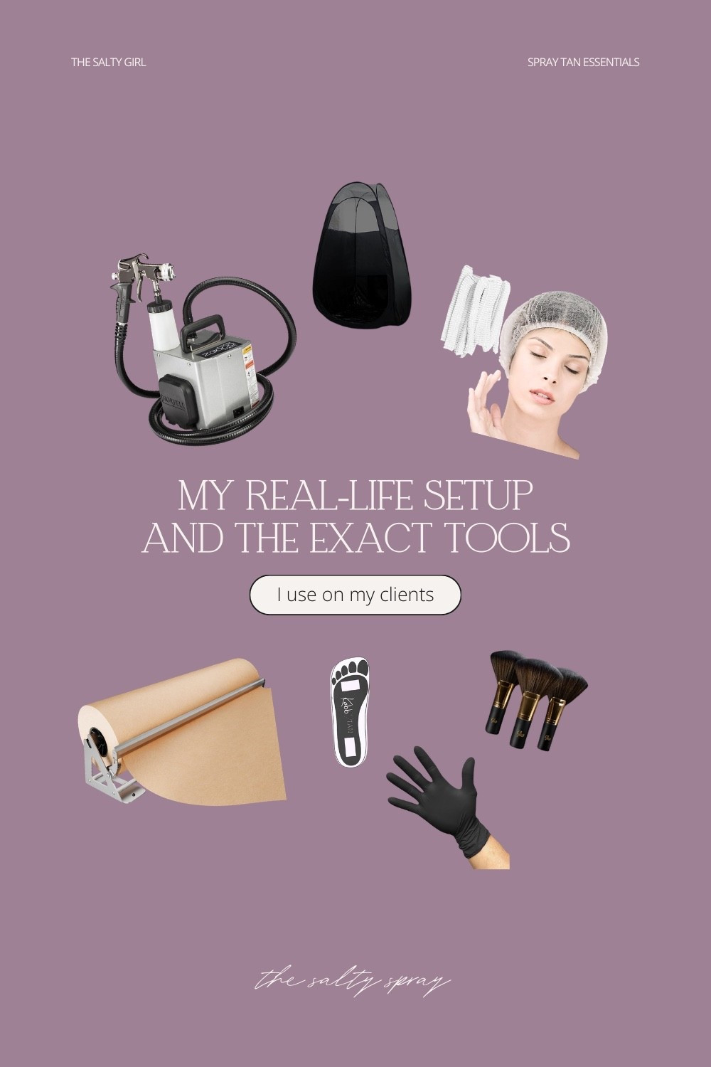 I’ve been getting a lot of questions lately about training and the equipment I use, so I wanted to save everything in one place!

These are the tools and products I rely on in my spray tan business and also reference in my training. A few favorites that can’t be linked here but are worth knowing:

• Norvell Z3000 Pro Spray Tan Machine Kit
• Drying powder from Glow By Erin
• Powder brush from Sprays by Abby — I’ve tried so many brushes, and hers are hands down the best. They dry quickly and the handles actually last.

Everything else I use and love is linked and saved for easy reference.

#spraytanartist #spraytantraining #spraytantools #sunlesstanning #beautyprofessional #smallbusinessowner #ltkcreator #ltkbeauty