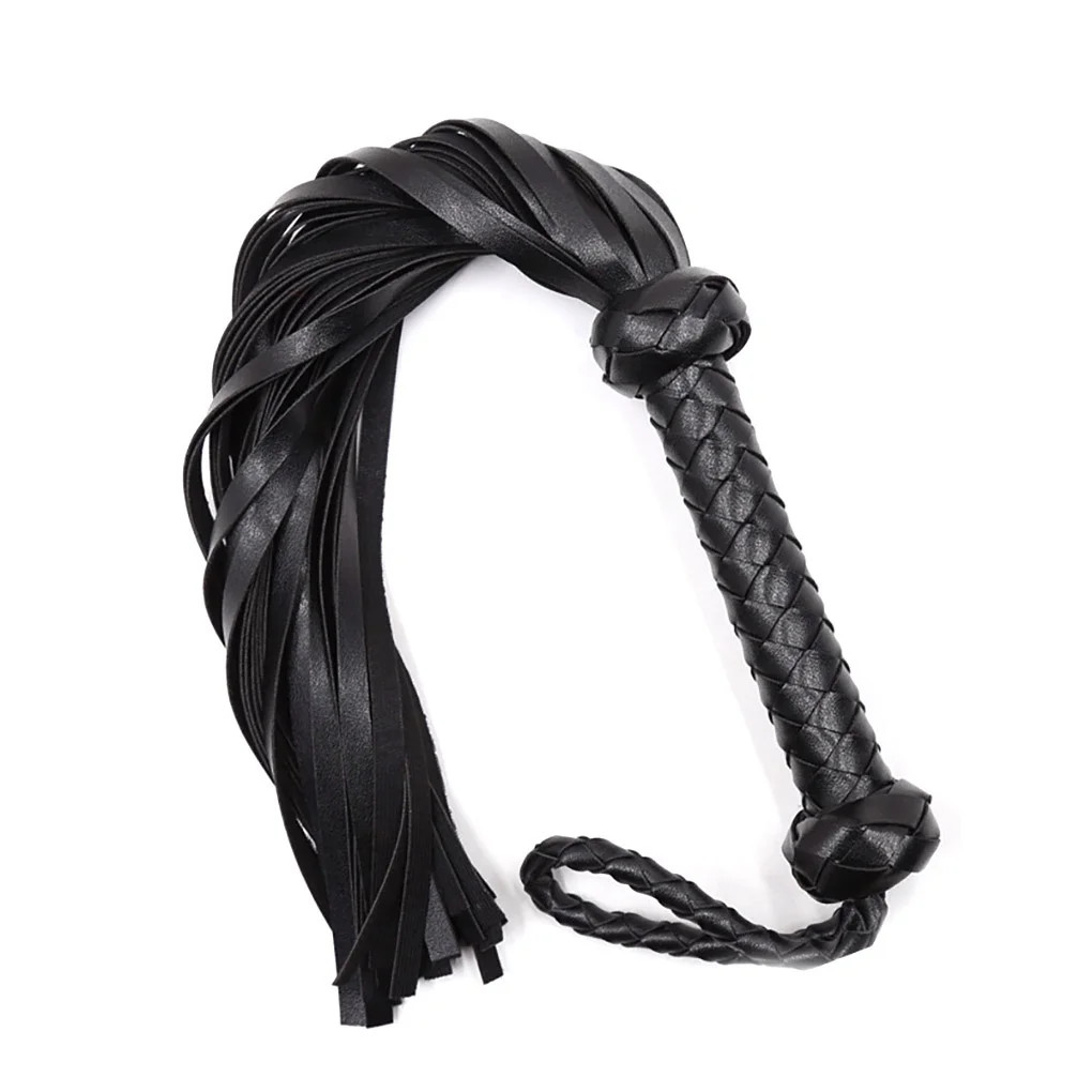 enquiret Horse Riding Whip Accessories Outdoor Sport Artificial Leather Pony Lash Tool Handle Spa... | Walmart (US)