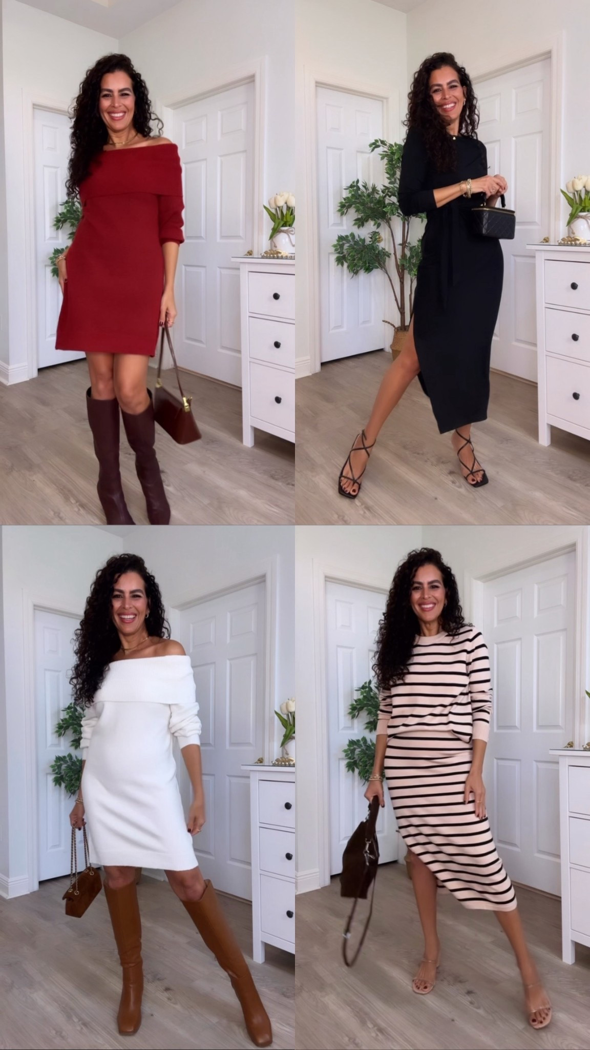 Size S in all dresses! 

#LTKSeasonal #LTKFindsUnder50 #LTKU