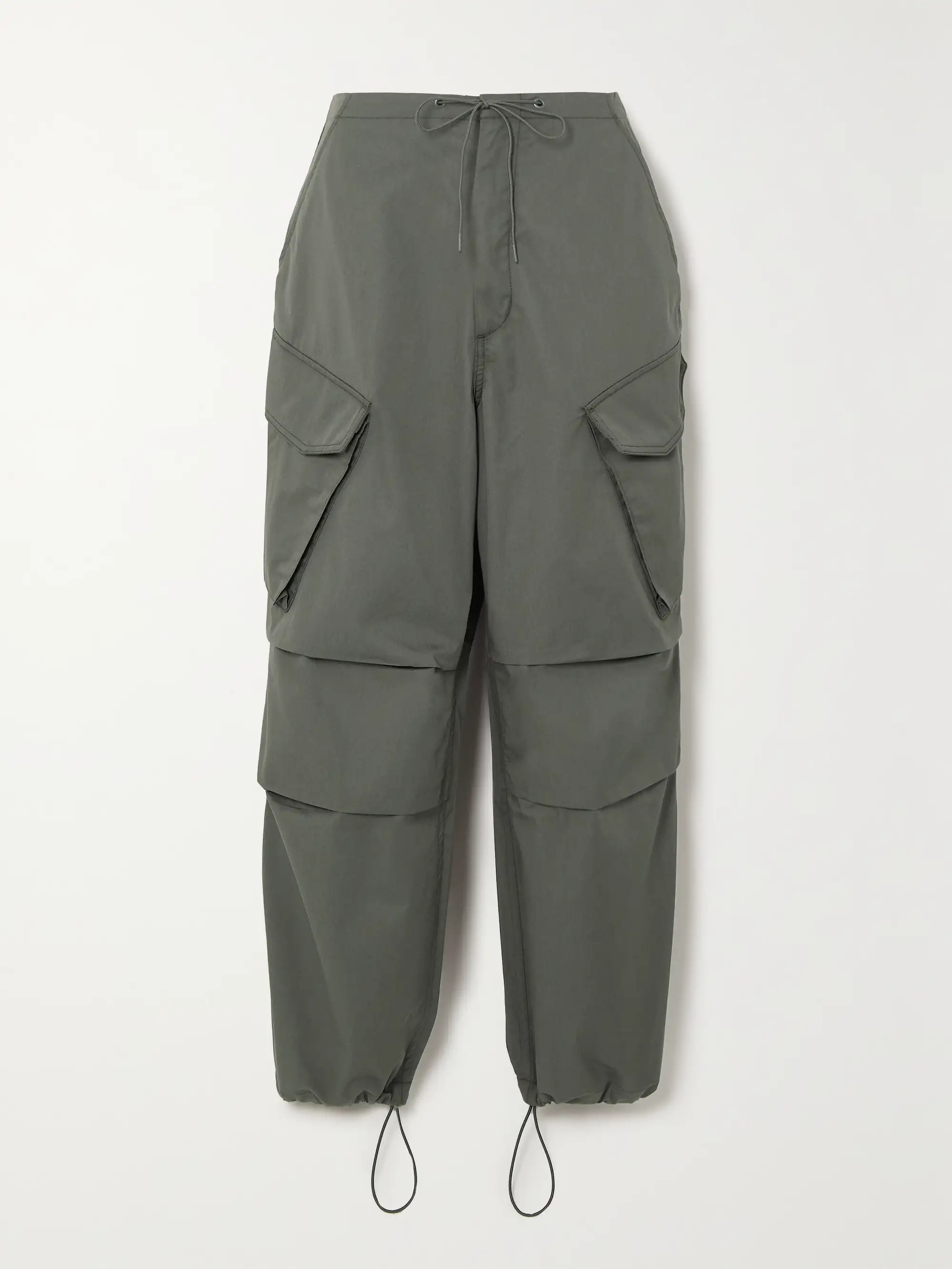 Ginerva cotton-poplin wide-leg cargo pants | NET-A-PORTER (US)