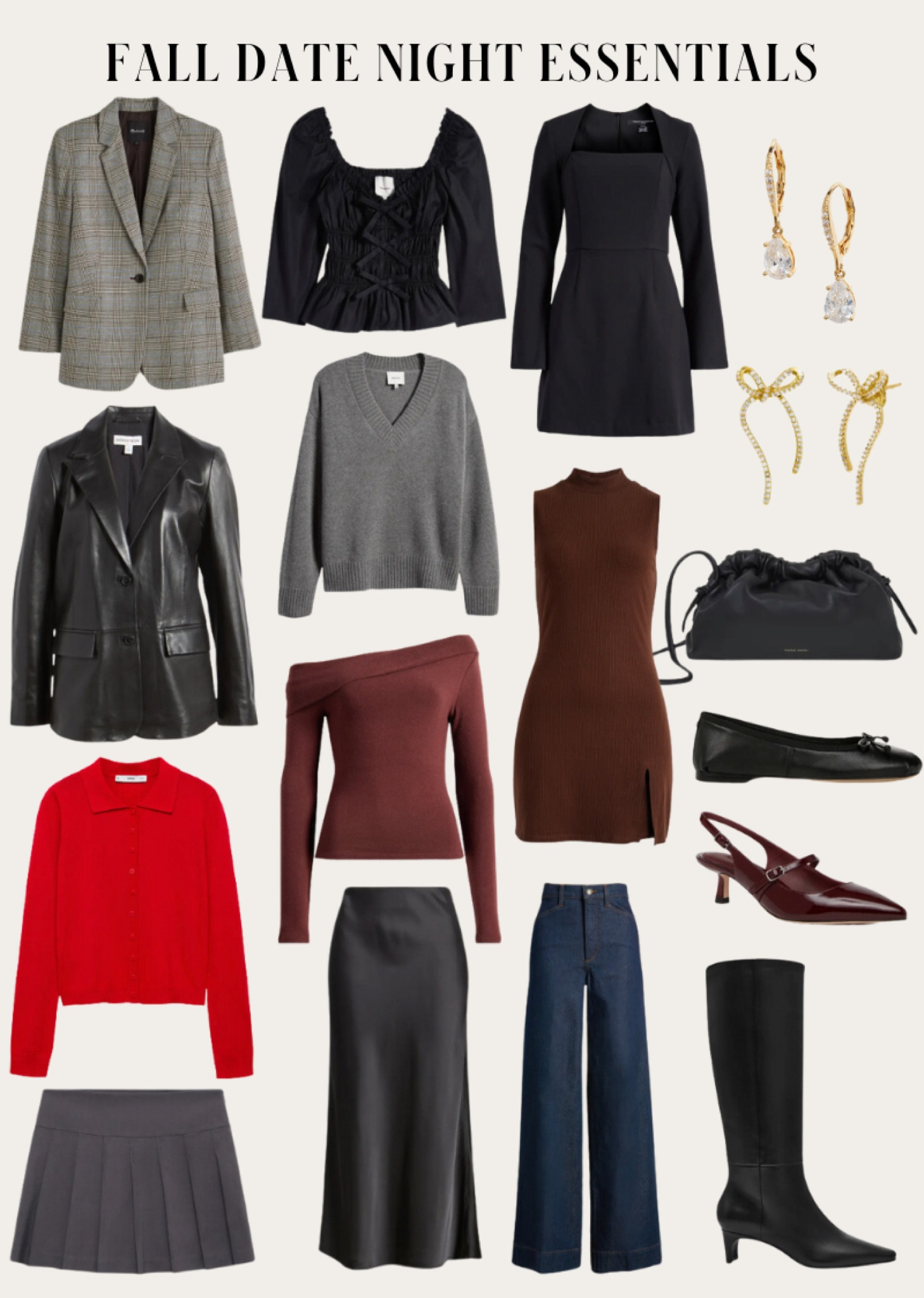 Fall date night outfit picks
Fall dresses, slingback pumps, wide leg jeans, off the shoulder tops perfect for fall outfits


#LTKFindsUnder100 #LTKSeasonal #LTKStyleTip