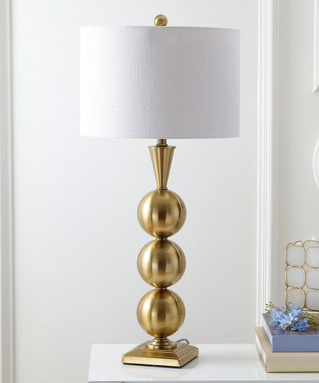 JONATHAN Y Brass Mackenzie Metal Table Lamp | Zulily