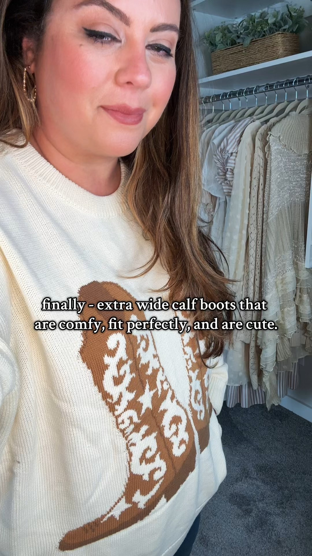 The perfect extra wide calf boots for fall 

#LTKPlusSize
