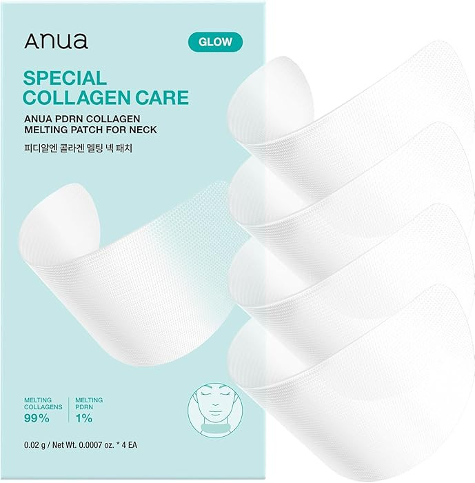 Anua PDRN Collagen Melting Patch for Neck, Instant Lifting and Firming Thin Film Patch for Neck F... | Amazon (US)