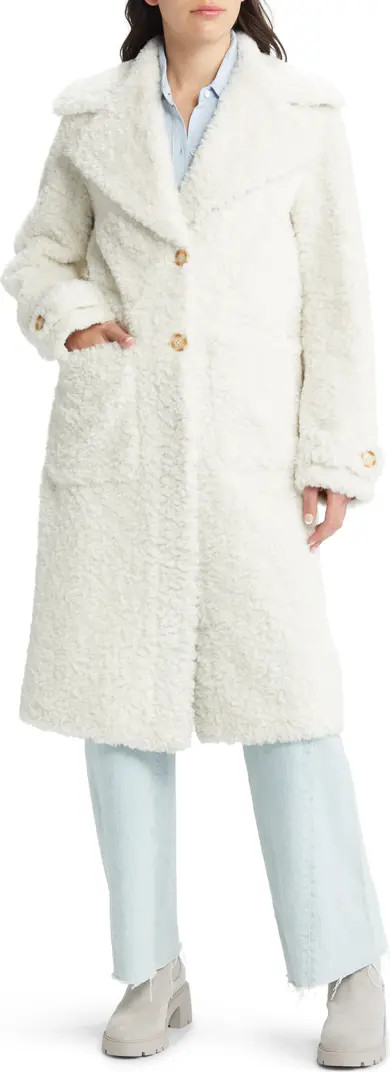 Faux Shearling Coat | Nordstrom