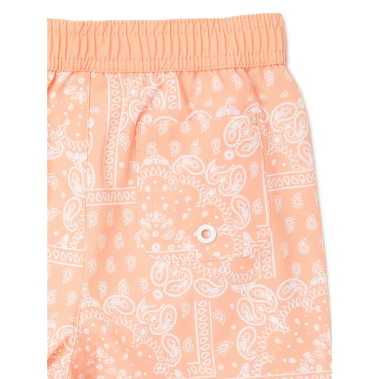 Wonder Nation Toddler Boy Long Sleeve Rashguard Swim Set, Sizes 12M-5T | Walmart (US)