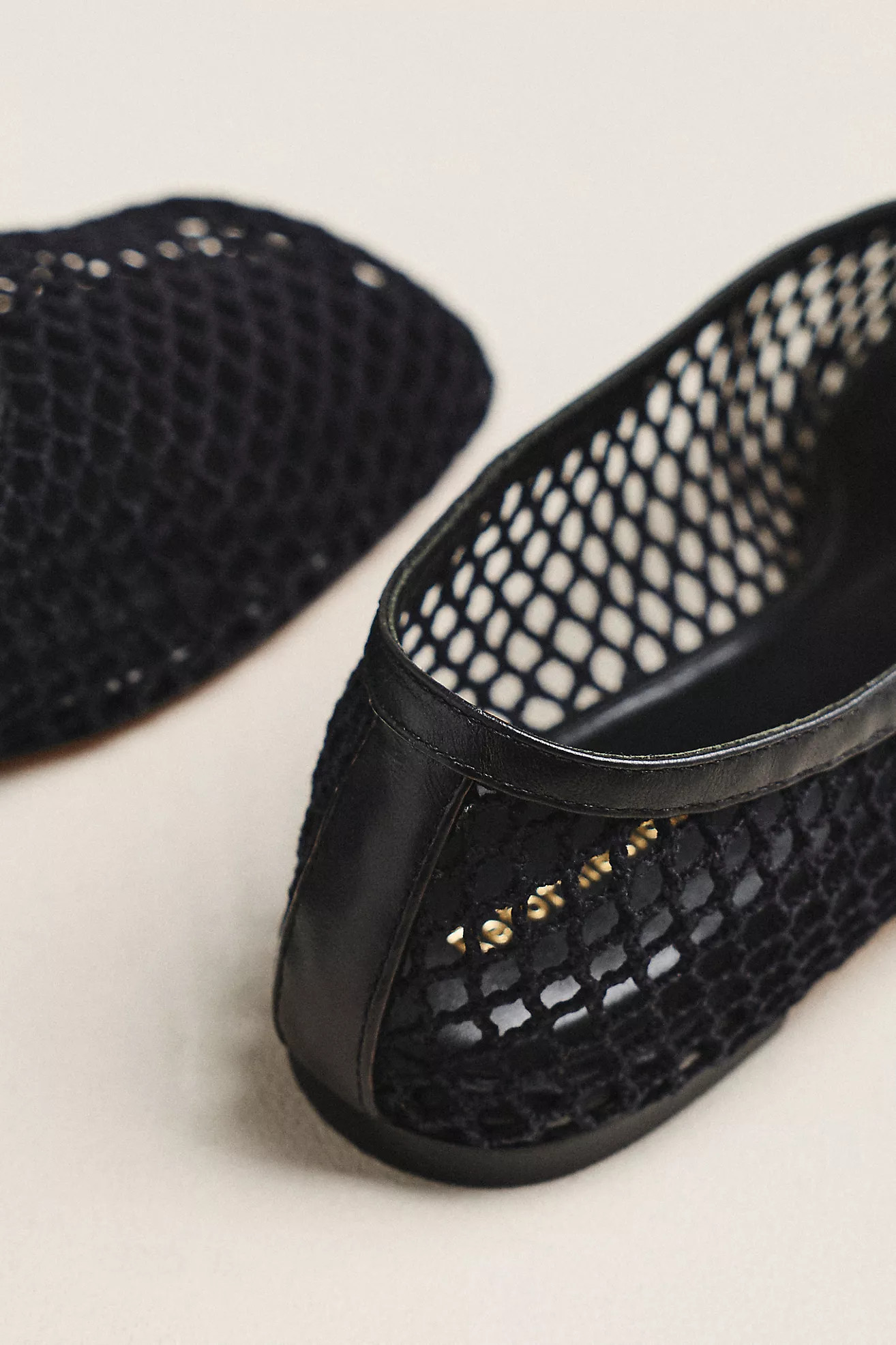 Reformation Britt Netted Ballet Flats | Anthropologie (US)