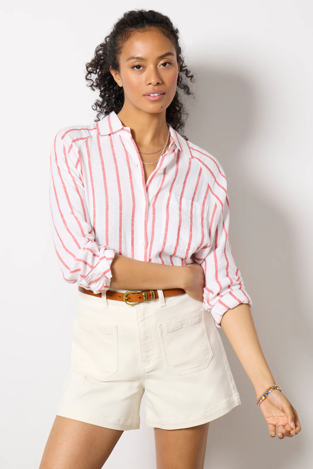 Saturdays Stripe Shirt | Evereve