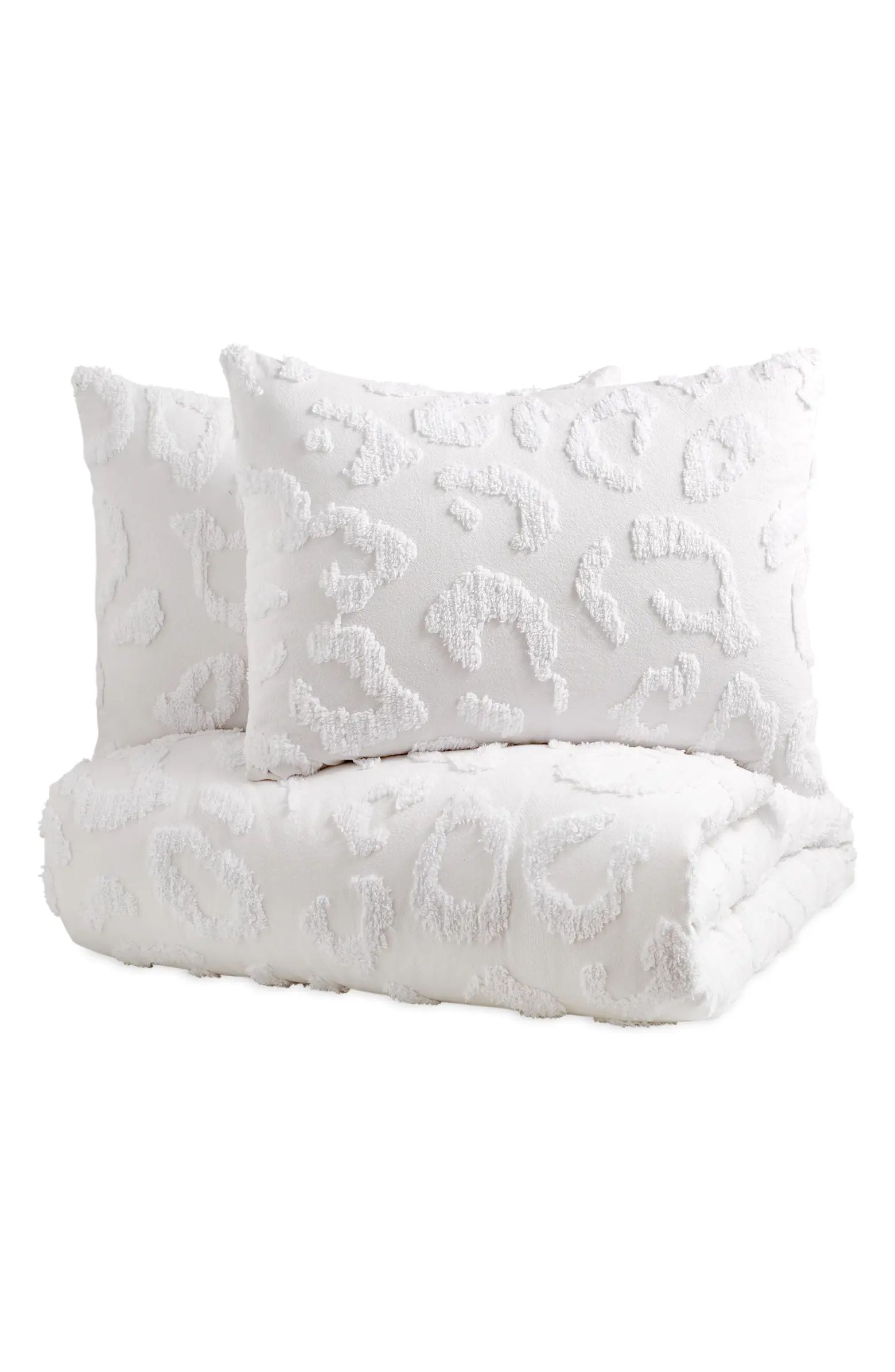 Chenille Leopard Comforter & Sham Set | Nordstrom