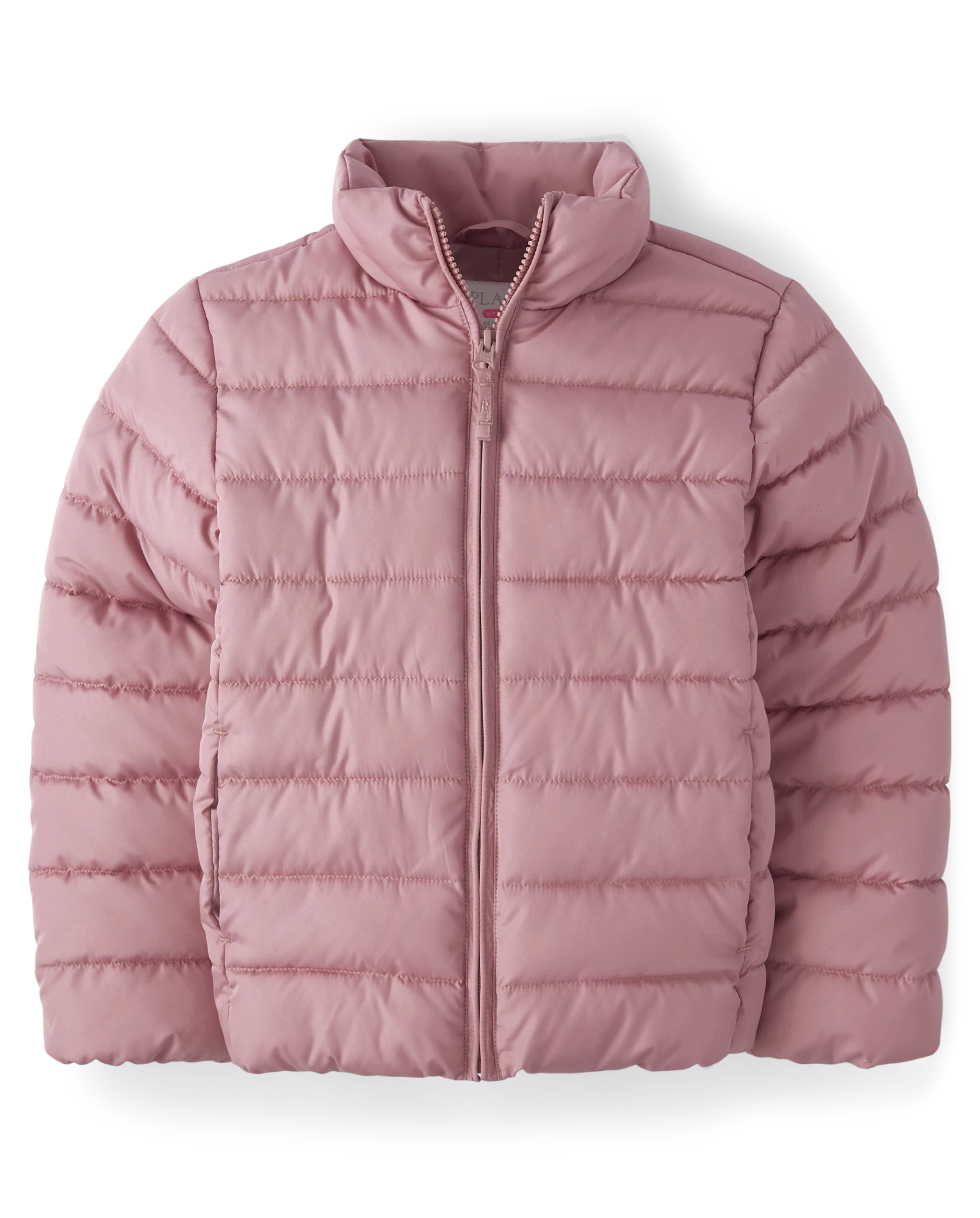 Girls Puffer Jacket - misty mauve | The Children's Place