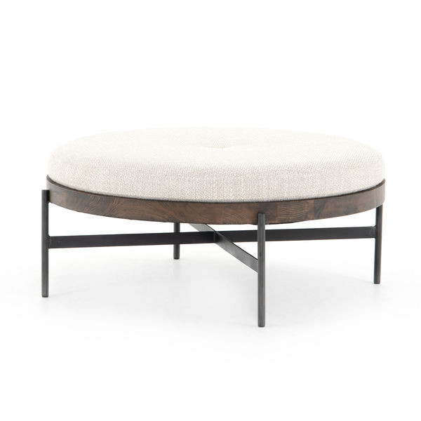 Edwyn Large Ottoman Gibson Wheat | Scout & Nimble