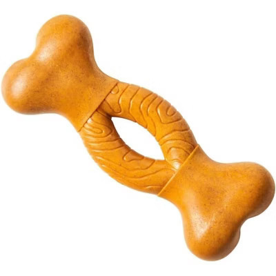 ETHICAL/SPOT Bam-Bone Curved Bone Peanut Butter - 6" | Target