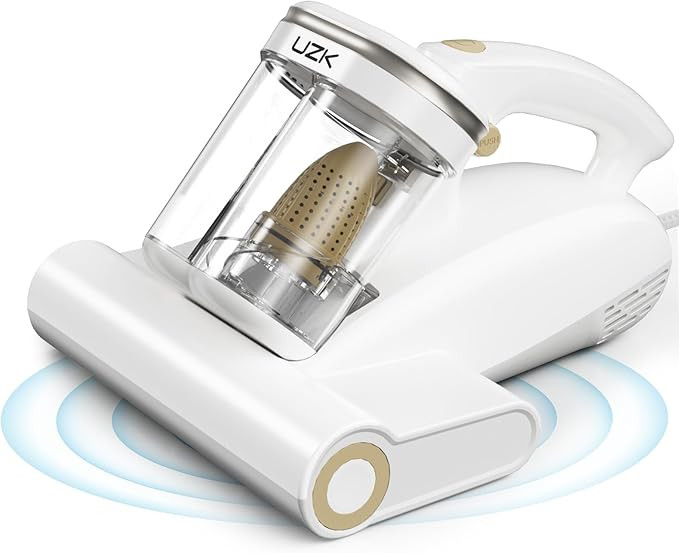 Mattress Vacuum Cleaner,Bed Vacuum Cleaner with UV-C Light,16Kpa,140°F Heat,Ultrasonic,Anion,Han... | Amazon (US)