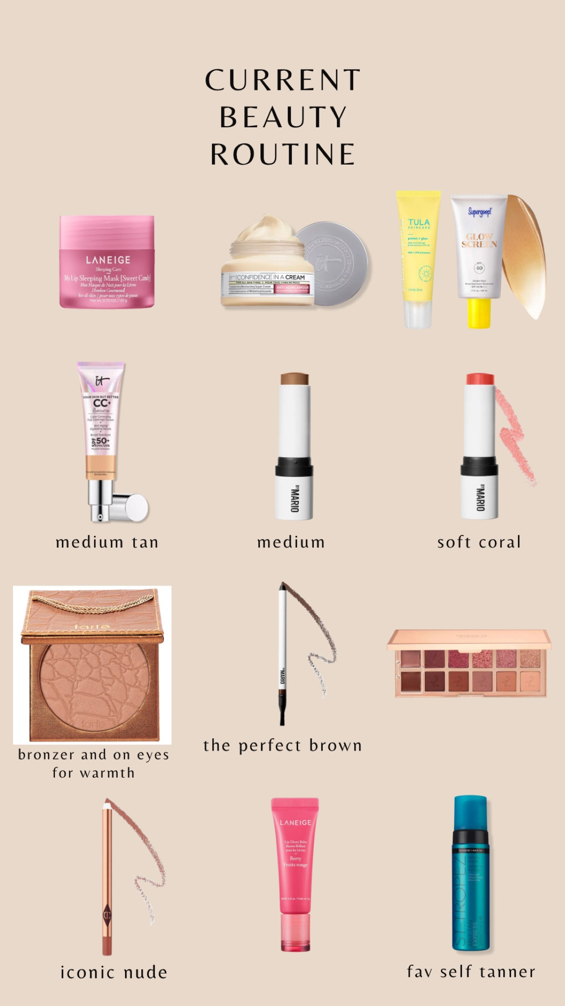 My current beauty routine from Ulta and Sephora! 

#LTKFind #LTKwedding #LTKbeauty