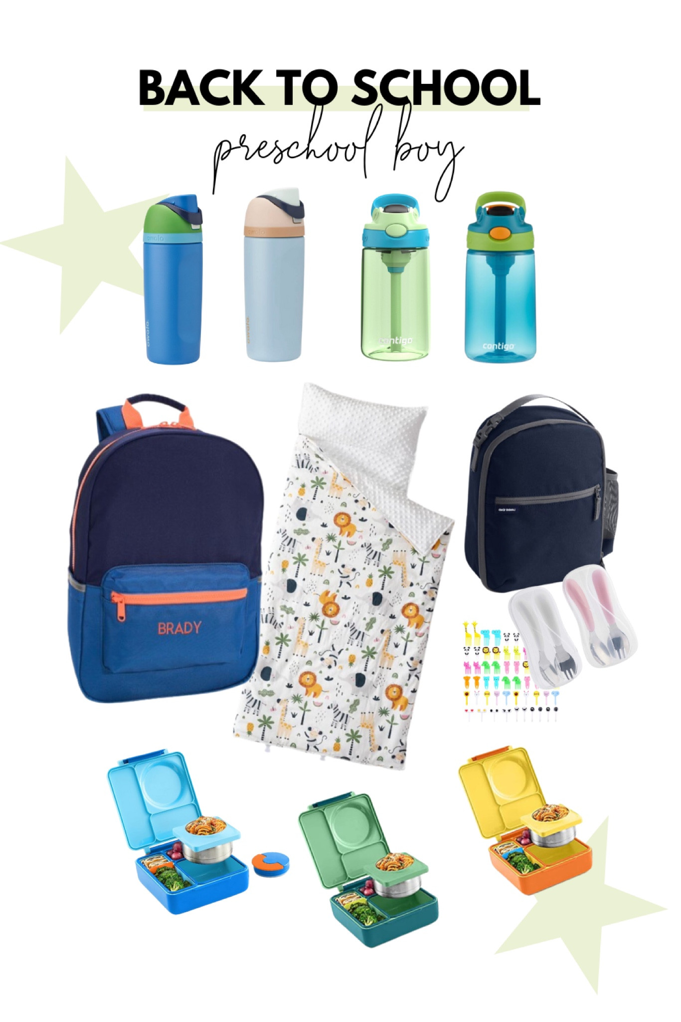 Back to school preschool boy! 💙💙💙 What to buy for Mother’s Day out, daycare or preschool boy #backtoschool #CreatorFavorites2024 #preschool #mothersdayout #toddlerboy #boymom 

#LTKFamily #LTKKids #LTKSummerSales