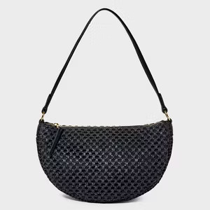 Straw Half Moon Shoulder Bag - Universal Thread™ | Target