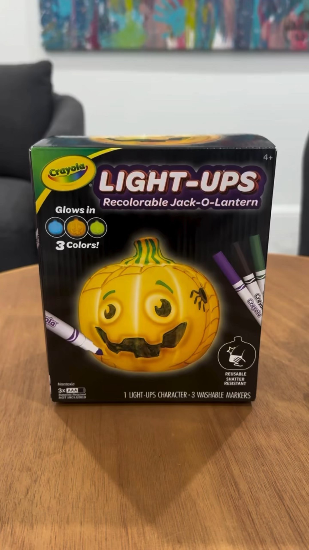 Let’s carve out some fun this Halloween without the mess and sharp tools ! Sharing a Halloween find my kids and I love.  Scarlett loves painting and carving pumpkins but is bummed once they she is done painting them or they start to rot. But these Light Up Plastic Jack-O-Laterns glow 3 different colors, they are shatter resistant and reusable since the markers can be washed/wiped off. Meaning hours of fun and creativity. They also come in a ghost shape too. These “everlasting” pumpkins are under $8. Scarlett can’t wait to put hers on display on our mantle this Fall. They would also make a great addition to a boo basket or Halloween gift. 

#targetfinds #targetdeals #targetdoesitagain ##toddlerplayideas 
Target finds 
Mom hacks 
DIY projects 
Gift ideas 
Party favors
Class party 
Halloween home decor

#LTKHome #LTKHalloween #LTKKids