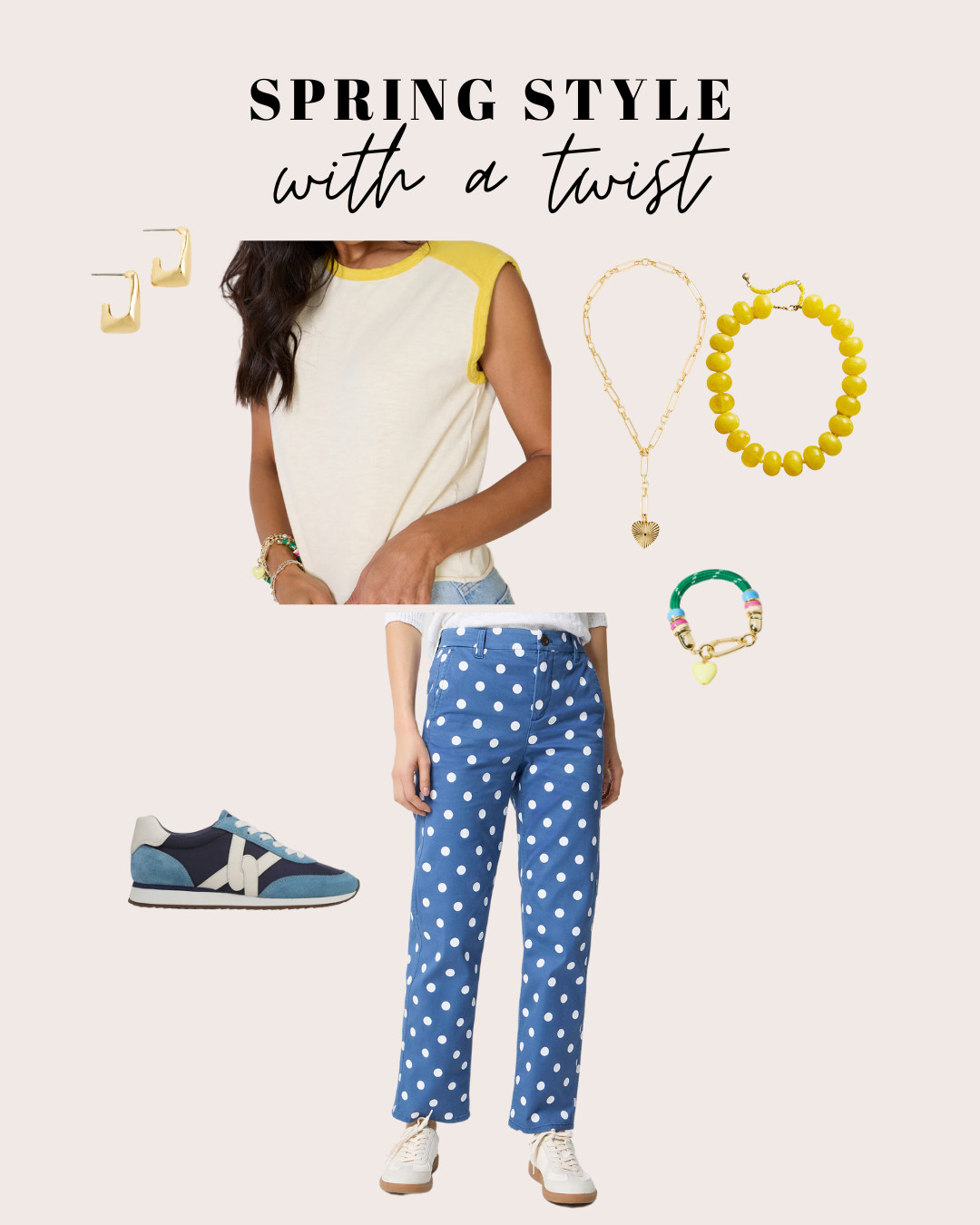 Spring is all about having fun with fashion!  I love color and pattern!  These pants are so cute and so comfy!!  They can be worn with so many different things but I love the combination of yellow and blue!! 

 #LTKSeasonal #LTKOver40 #LTKPetite