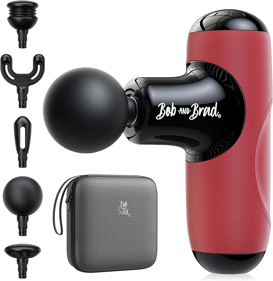 BOB AND BRAD Q2 Mini Massage Gun, Pocket-Sized Deep Tissue Massager Gun, Portable Percussion Musc... | Amazon (US)