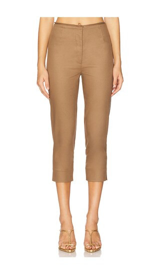 Cult Gaia Blair Pant in Brown. - size 0 | Revolve Clothing (Global)
