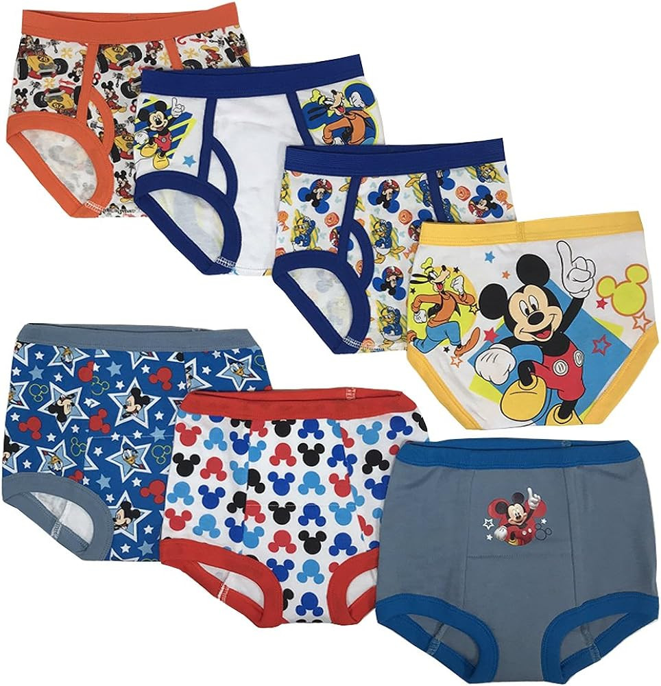 Disney boys Mickey Mouse Potty Training Pants and Starter Kit With Stickers & Tracking Chart | Amazon (US)