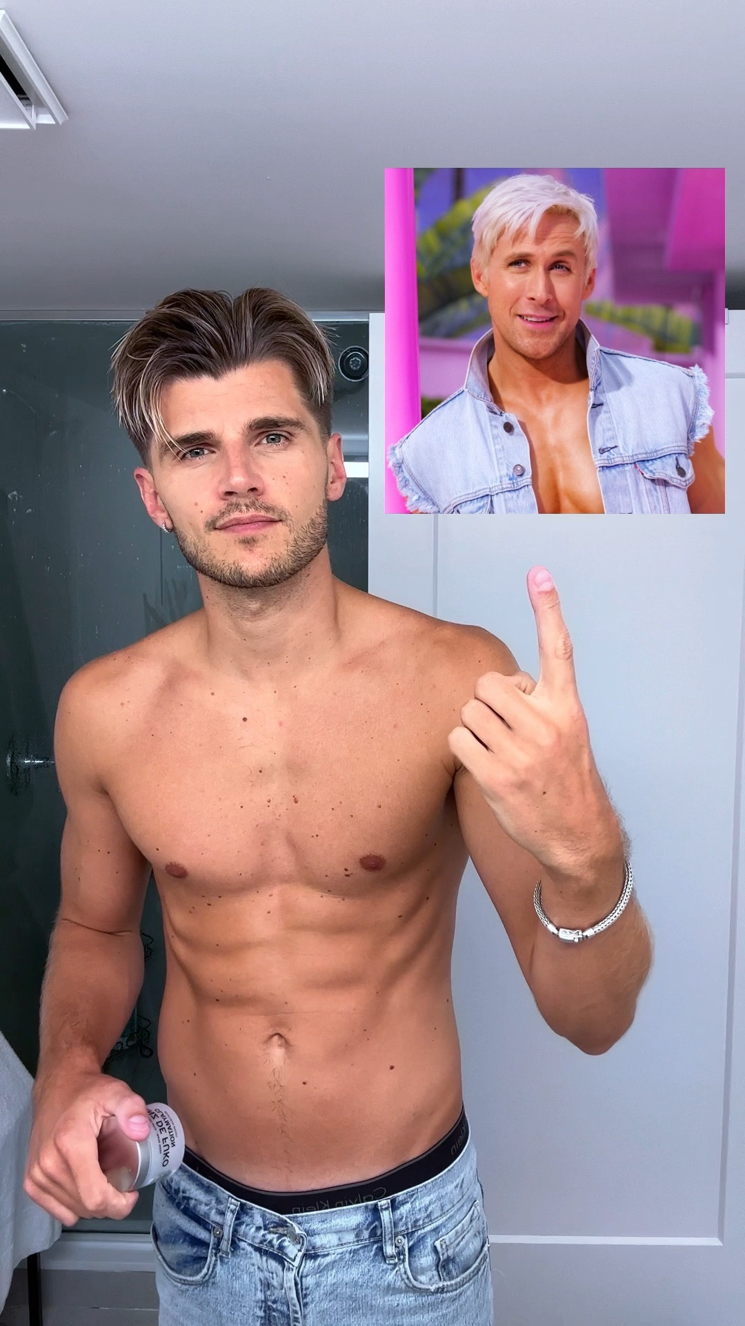 How to style your hair like Ken 💇🏼‍♂️

#LTKbeauty #LTKSale #LTKFind