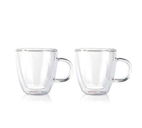 Bodum Bistro Double Walled Mugs - Set of 2 | Pottery Barn (US)