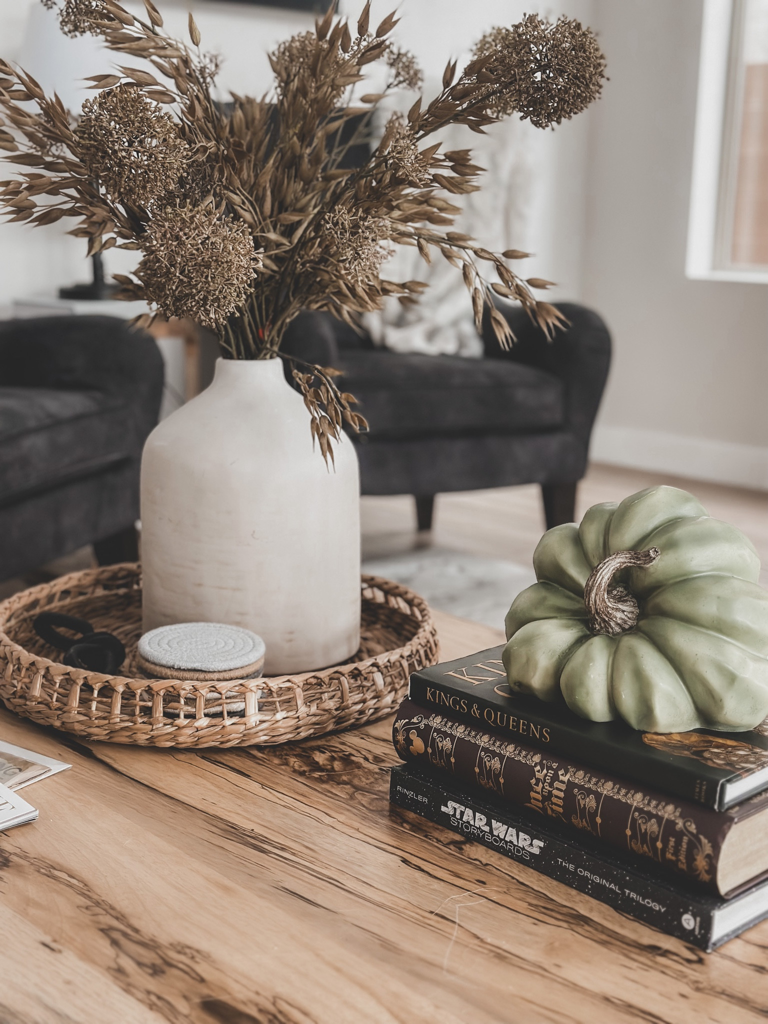 Fall Floral Stems and Pumpkin are from #HobbyLobby



#LTKSeasonal #LTKhome #LTKFind