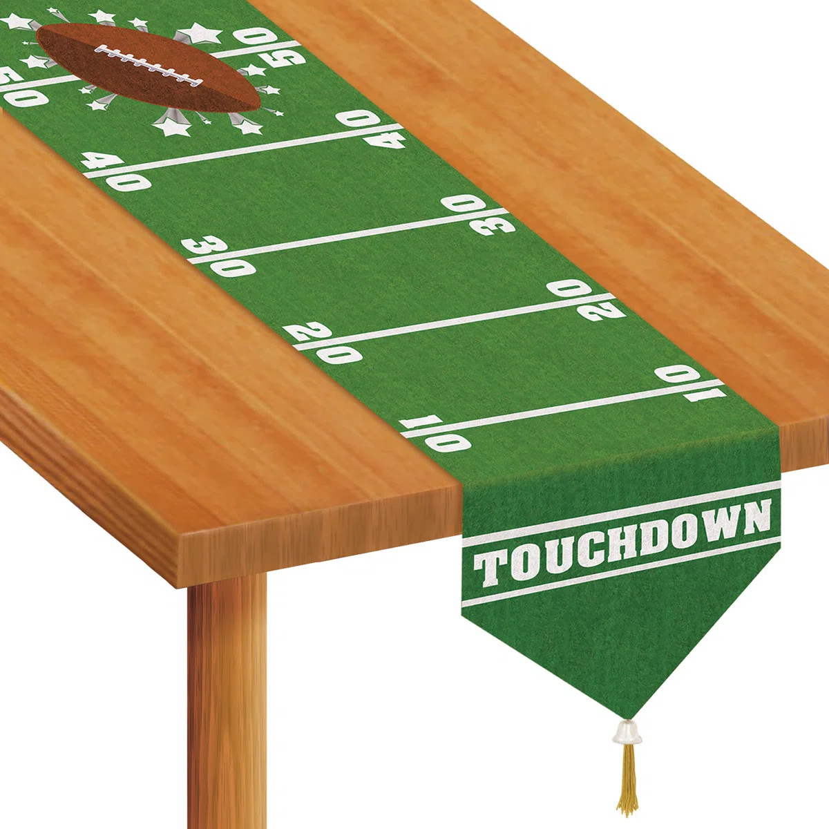 Printed Game Day Football Table Runner | Wayfair North America