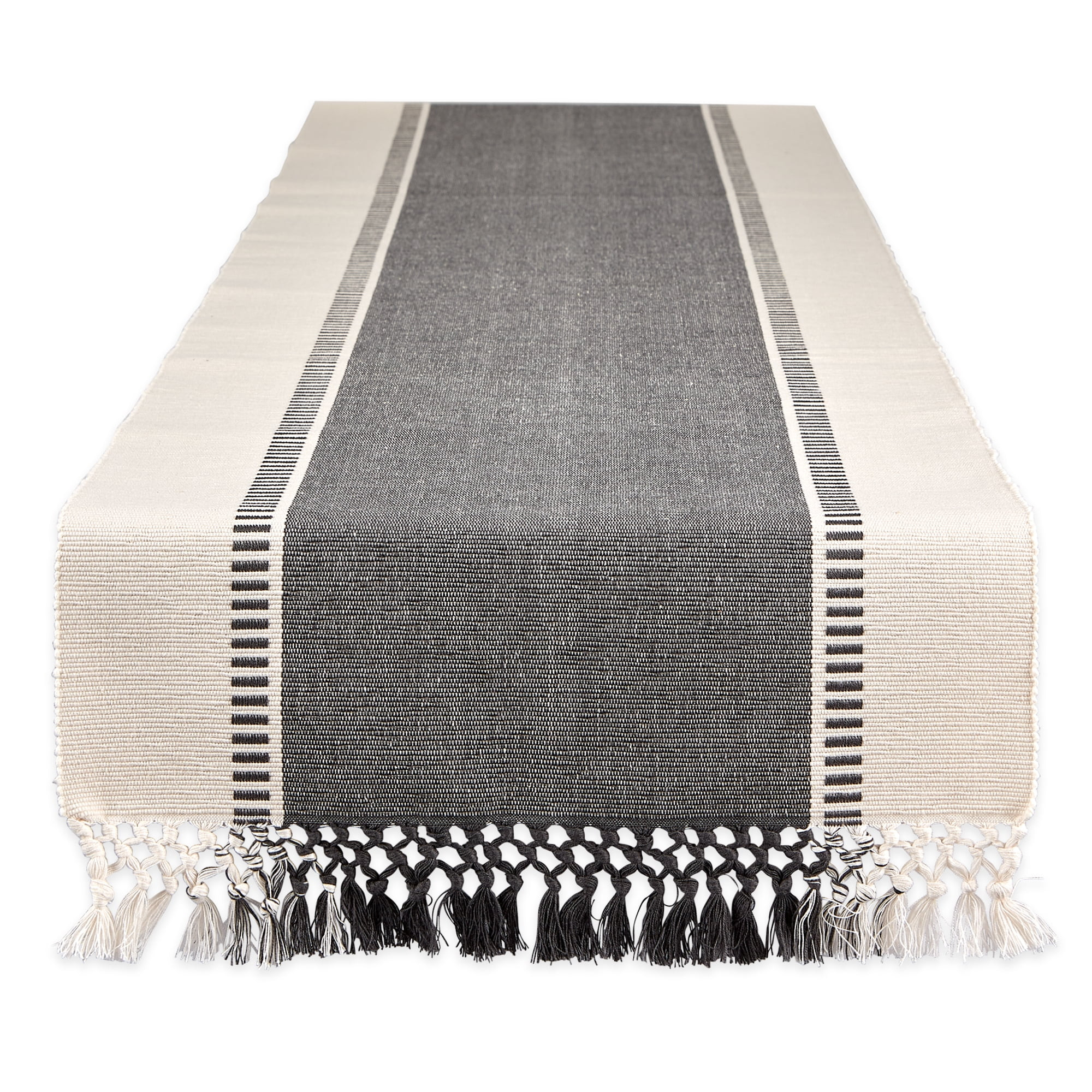 DII Mineral Dobby Stripe Table Runner 13x72 | Walmart (US)