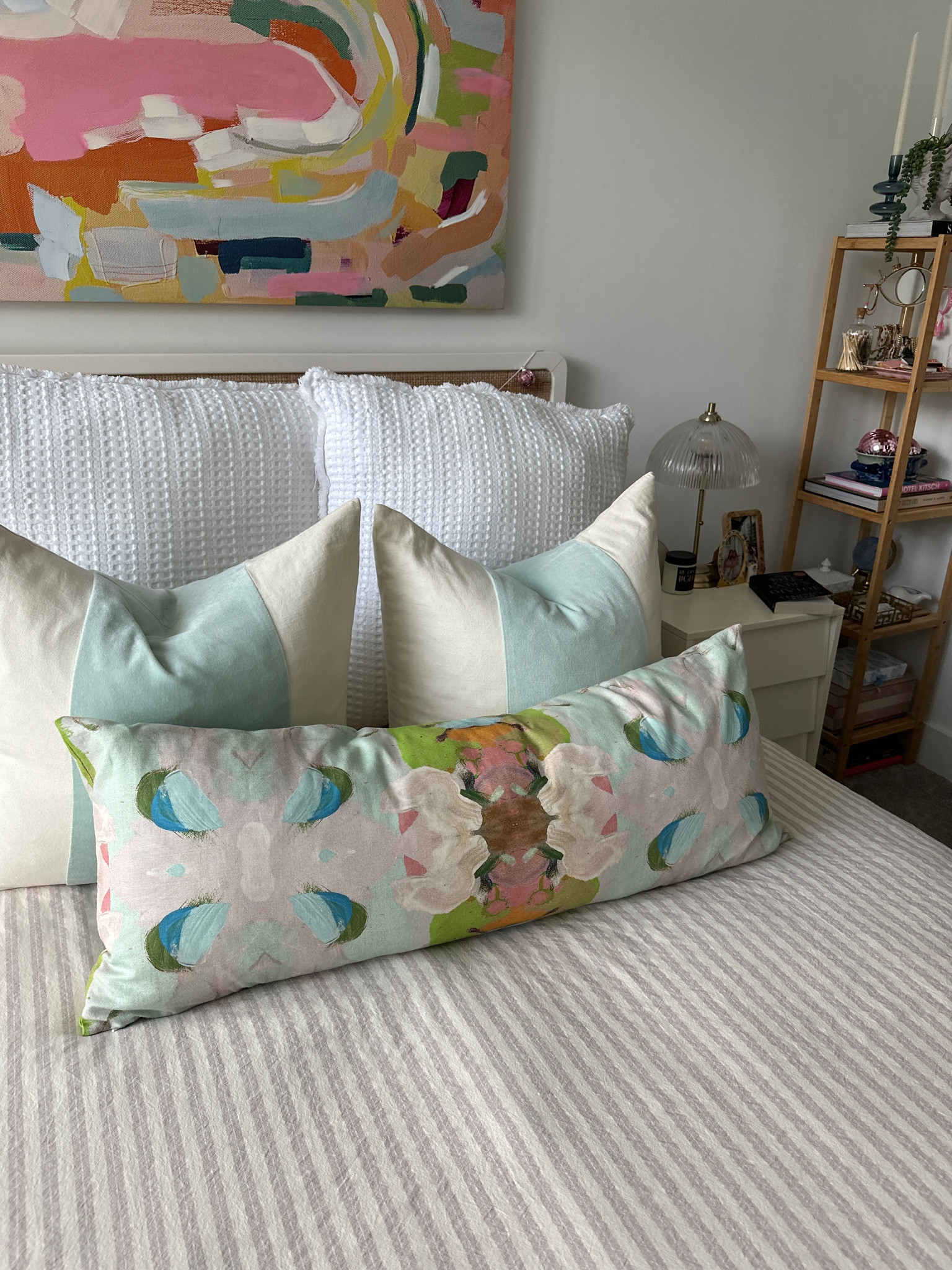 new duvet cover from Amazon feels so high quality! I’m obsessed with how cute and cozy this stripe is. Can’t decide yet if I like my pillows with it or if I want a change but we’ll see! 

#LTKHome #LTKFindsUnder100