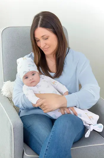 aden + anais Comfort Knit Gown & Hat Set | Nordstrom | Nordstrom