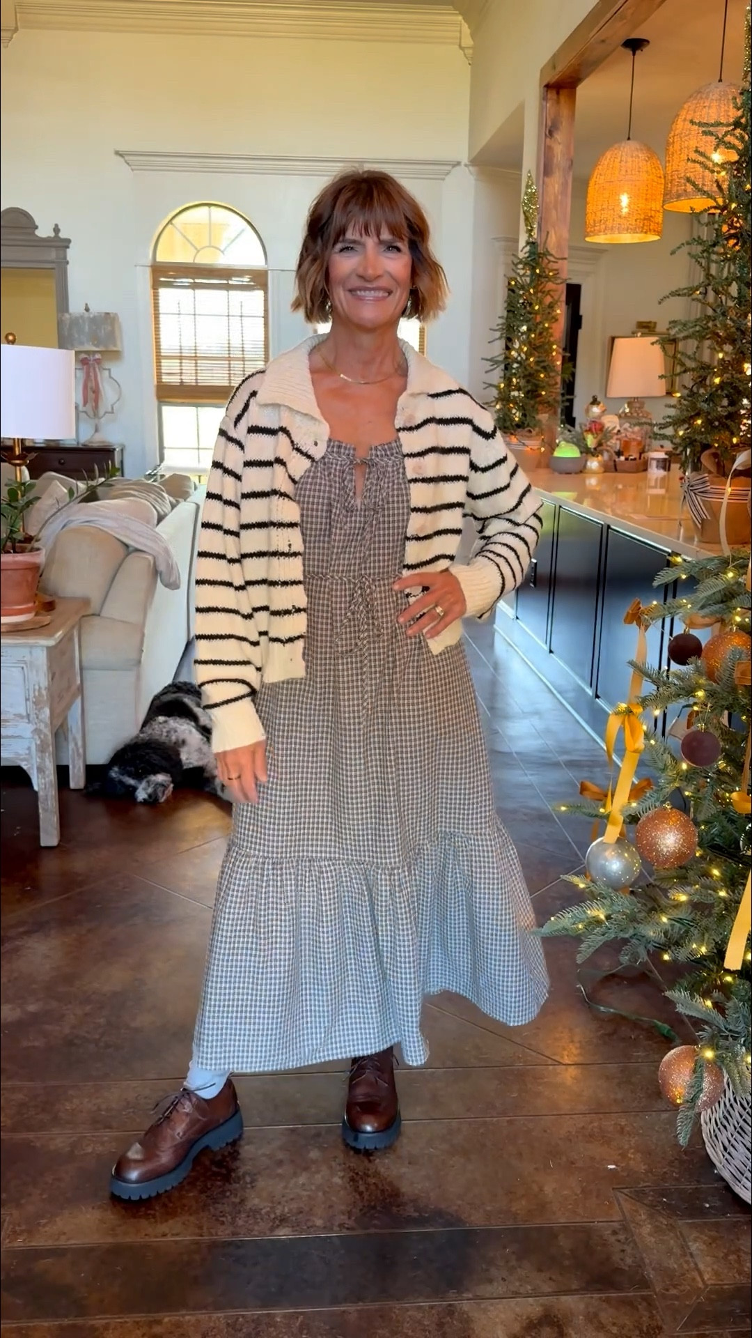 Summer dress styled for fall and winter! Love this Three Bird Nest dress!

#LTKSeasonal #LTKgrwm