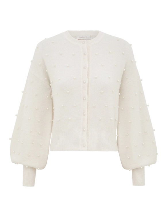 Crush Beaded Cardigan | ZIMMERMANN (US, CA, EU, MENA)