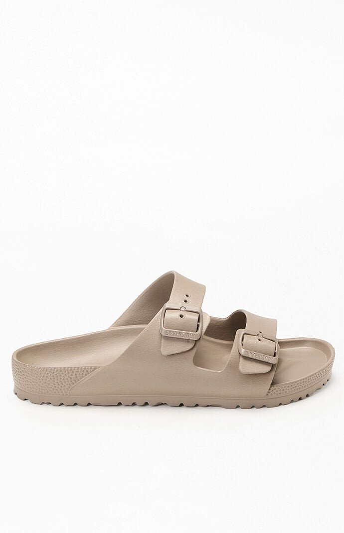 Birkenstock Arizona Essentials Slide Sandal Gray Taupe - Size 9 | PacSun
