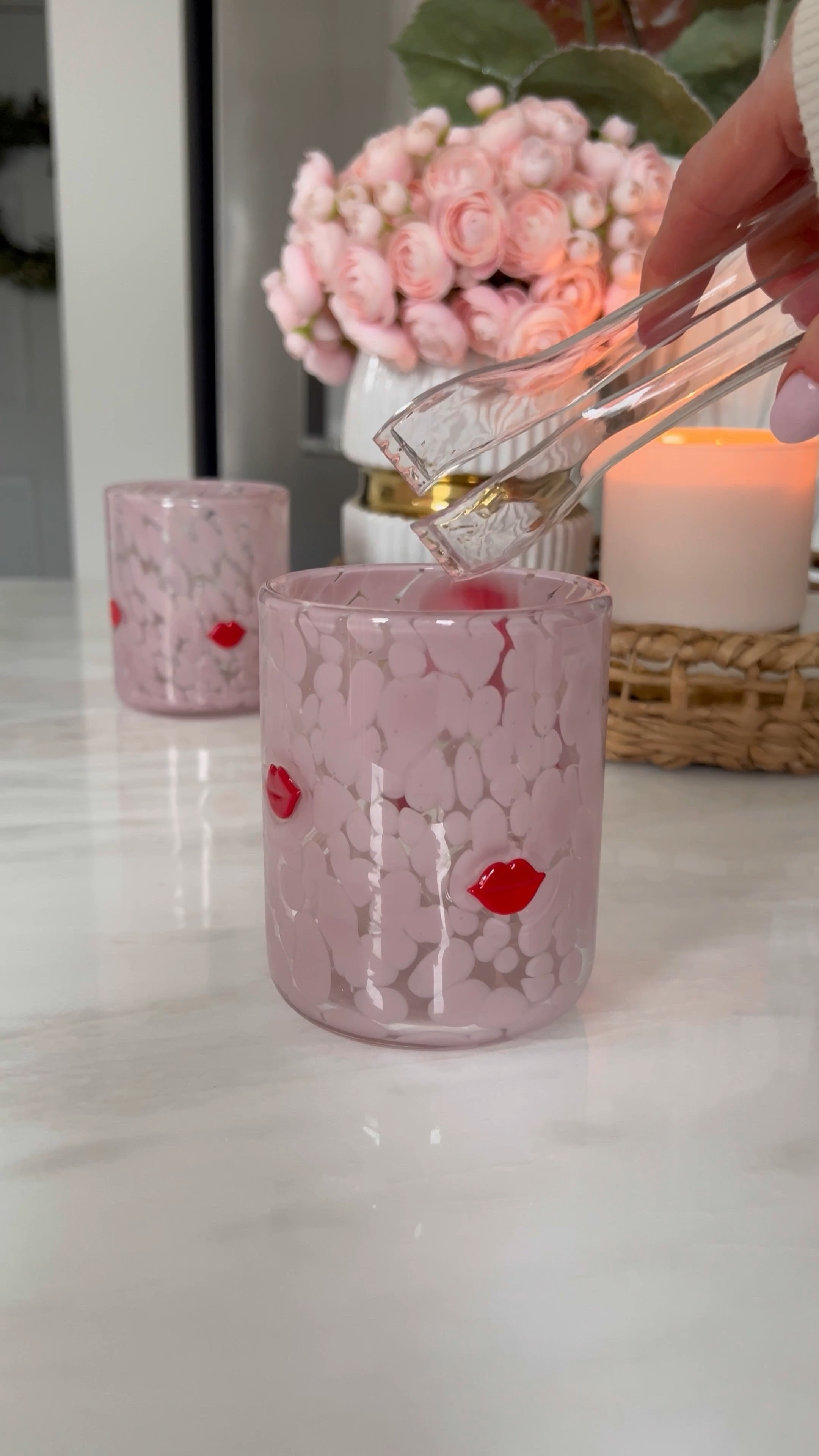 Coffee and flavored water always tastes better in a fun glass. This glass is sold out but I found some great alternatives 🩷🩷🩷

#LTKSeasonal #LTKWatchNow #LTKHome