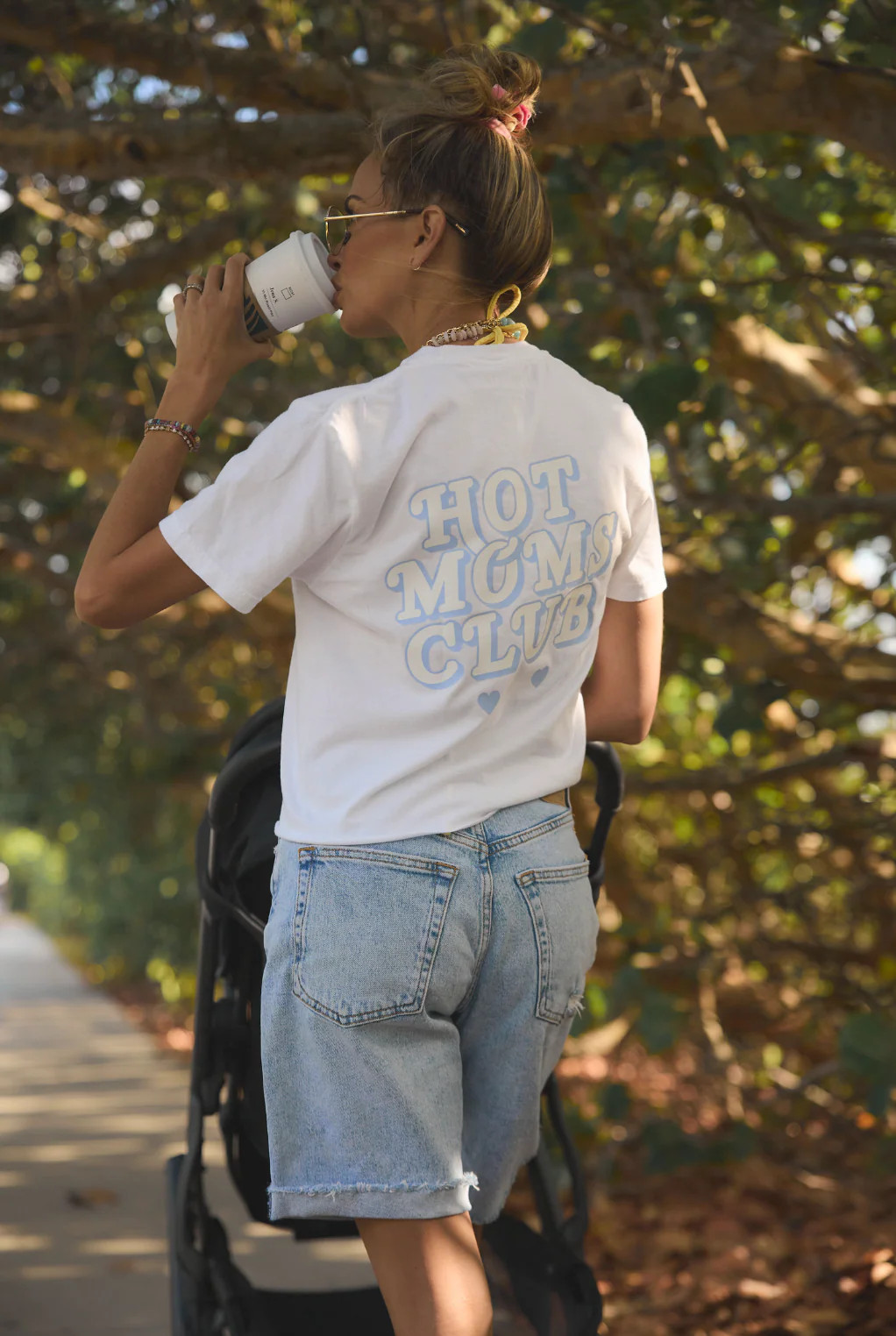 HOT MOMS CLUB ♡ x Jena Sims cropped tee | BFFS & BABES