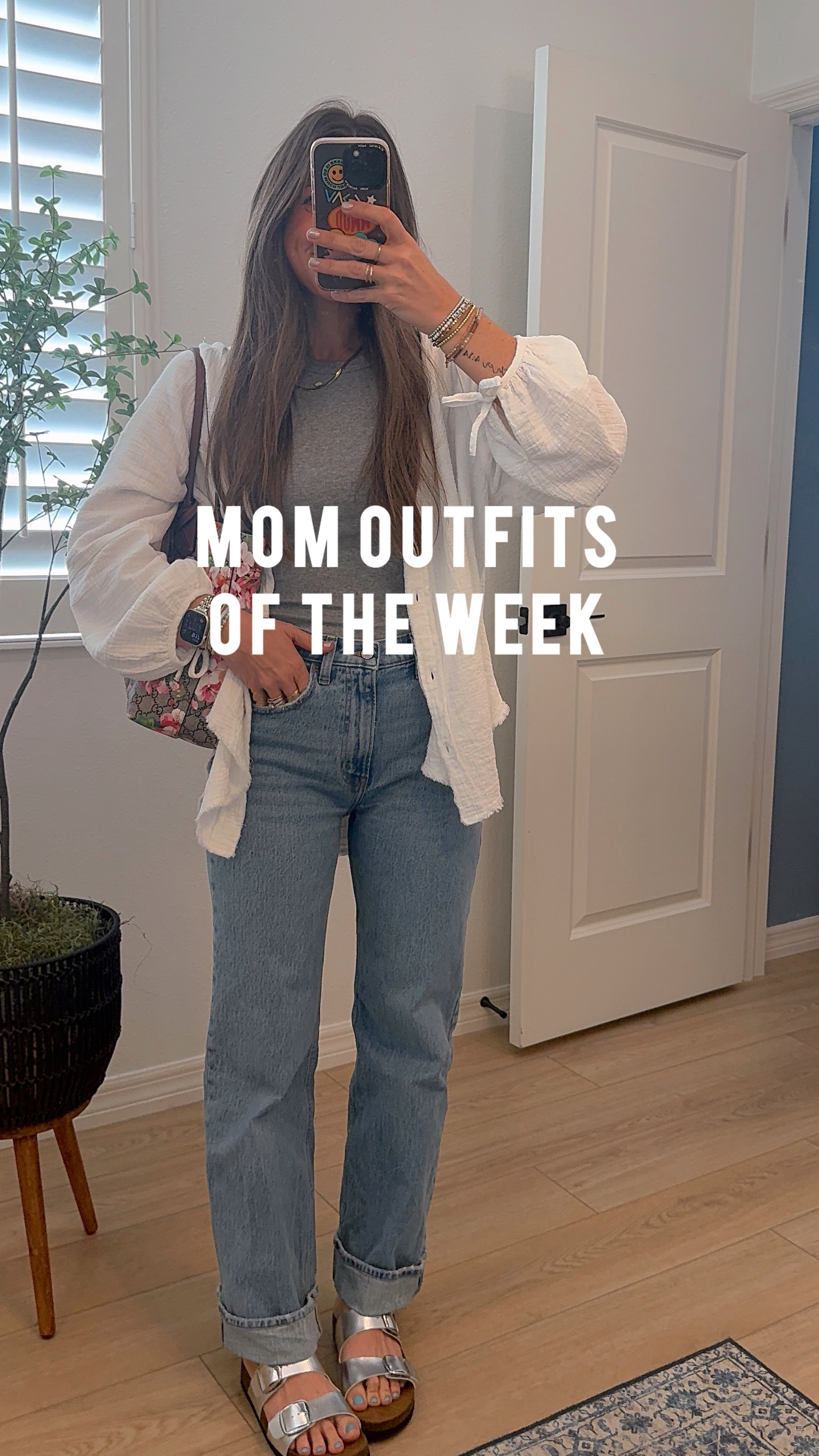 WFH mom fits of the week! *for reference: I’m 5’3.5”, size 2 or S is my TTS (true to size). 
Monday: S SHORT pants (I wish I did XS.. they run big) // S tee. PS: comfiest.pants.ever.MADE!!
Tuesday: S in both! Alllll Amazon!!
Wednesday: S pants // XS Henley // go down half size in sneakers!!
Thursday: S tank // XS coverup (LOVE THIS!!! Summer & spring break mussstttt!! Wear as a coverup, pair with shorts or jeans, sooo versatile!!) // jeans size 2/26 SHORT.
Friday: XS joggers (I’m so obsessed with these.. they’ve been totally worth the splurge to me! I wear them nonstop.. love the material and just so dang cute.) // 4 tee (one of my FAVORITES from last summer!! A true staple!). // oh and I carry this little $25 target fanny pack all the time! I got it last year and have carried it a ton for mom life AND Disney — soo cute and holds a lot actually. 

Mom outfits
Spring transition
Travel outfit
SAHM
WFH style
WFH mom
WFH outfits
Spring break style
Florida 
