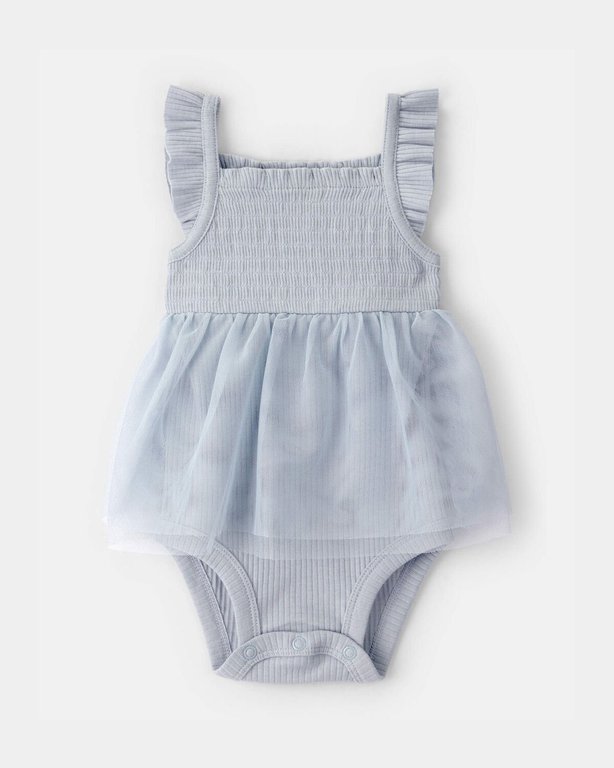 Baby Girl Sleeveless Tutu Romper - Blue | Carter's Inc